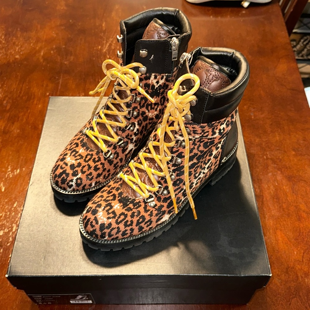 Coach Lorren Bootie Leopard